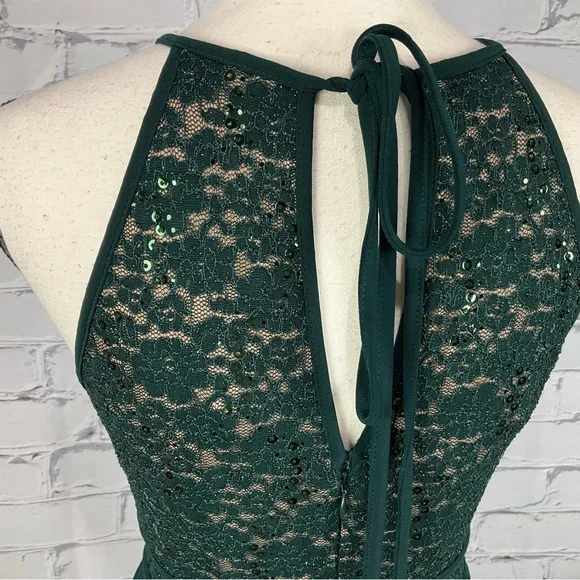 Night Way Lace Bodice Prom Dress, Size 8 - Picture 8 of 14